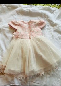 Pink &amp; White Floral Dress