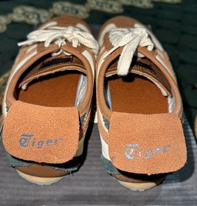 Onitsuka tiger mexico 44 brown and cream colour