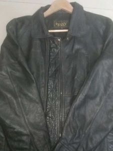Black Long Leather Jacket
