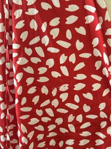 Beautiful Red And White Polka Dots One Peice