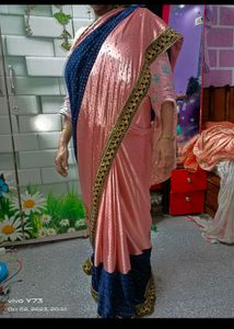 Designer Velvet Saree