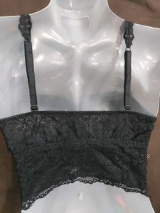 Black Lace Bralette Top 🖤