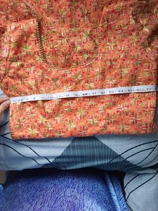 Sequence Work Front And Back Kurti