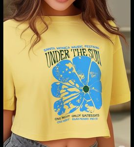 xs Yellow Graphic Tee