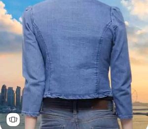 Vintage Denim Cropped Jacket