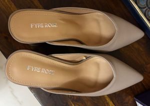 Elegant Block Heel Mules