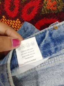 Light Blue Straight Fit Jeans
