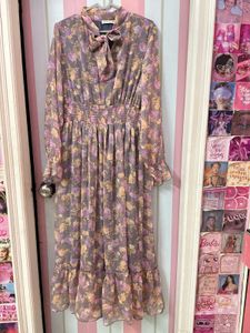Floral Print Midi Dress