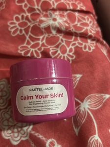 Pastel Jade Calm On Mask