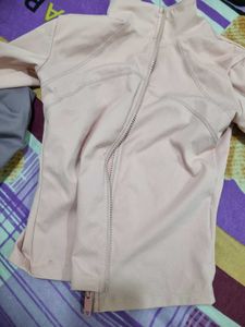 Pink Zip-Up Jacket