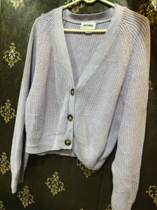 Blue Knit Cardigan🦋🌸