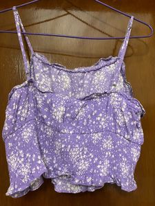 Lilac Floral Cami Top