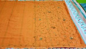 Orange Saree