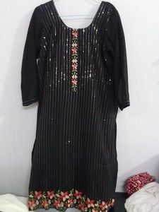 Black Georgette Suit For Women