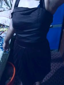 Satin Mini Dress