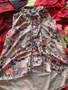 Up And Down Style Top For Women