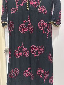 Black Long Kurti
