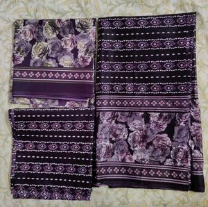 Purple Dress Material