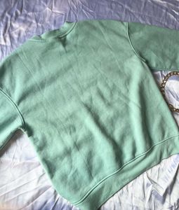 Light Blue Oversized Sweatshirt