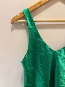 Emerald Green Beautiful satin Top