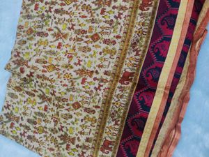 COTTON BLEND SAREE