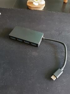 Dyazo 4-Port 2.0 &amp; 3.0 USB Type C Data Hub