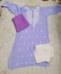 Chikankari Kurta Set