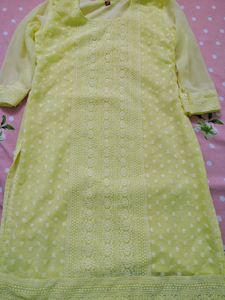 Elegant Yellow Kurta
