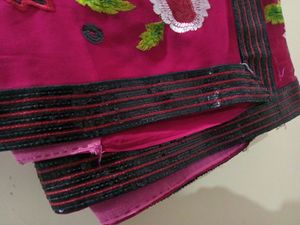 Rose Pink Saree