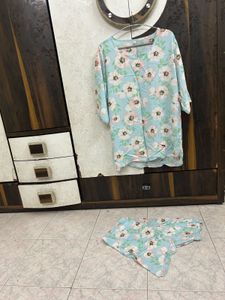 Floral Pajama Set