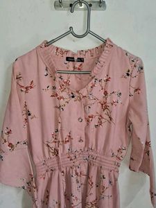 Floral Pink Dress