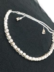 Sparkling Silver Necklace
