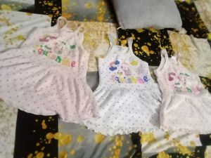 3 Baby Frocks