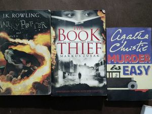 Combo Of 3 Books Thief, Harry Potter,Agatha Christ