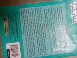 Chemistry B.Sc 3rd Year Book For Indian Students
