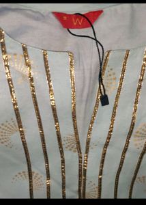 New W Brand Suit Pastel Color Kurti Pant Set