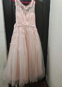 Elegant Light Pink Gown