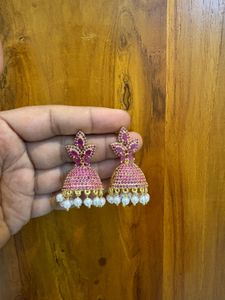 Stunning Ad Stone Jhumka For Women’s And Girls