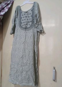 Embroidered Tunic Top