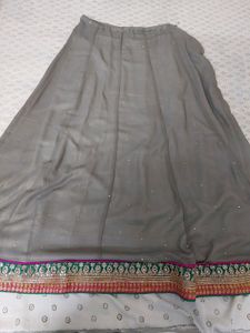 Skirt And Heavy Jacket