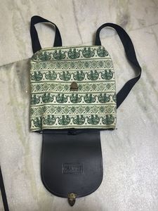 Ethnic Print Backpack