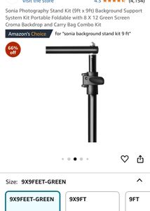 SONIA PHOTOGRAPHY STAND KIT