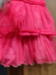 Adorable Pink Ruffled Party Dress