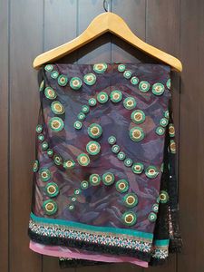 Elegant Printed Saree