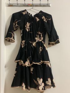 Black Floral Dress For 12-13 Year Old Girls