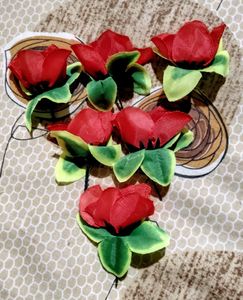 Rose Artificial Flowers( Pack Of 50)