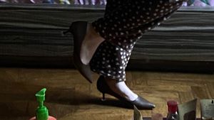 Brown Pointed-Toe Heels