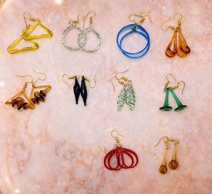 Unique Colorful Earring Collection (Set of 10)
