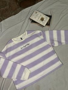 Striped Long Sleeve Top
