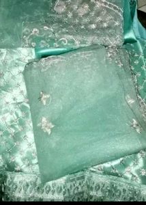 Elegant Blue Embroidered Lehenga